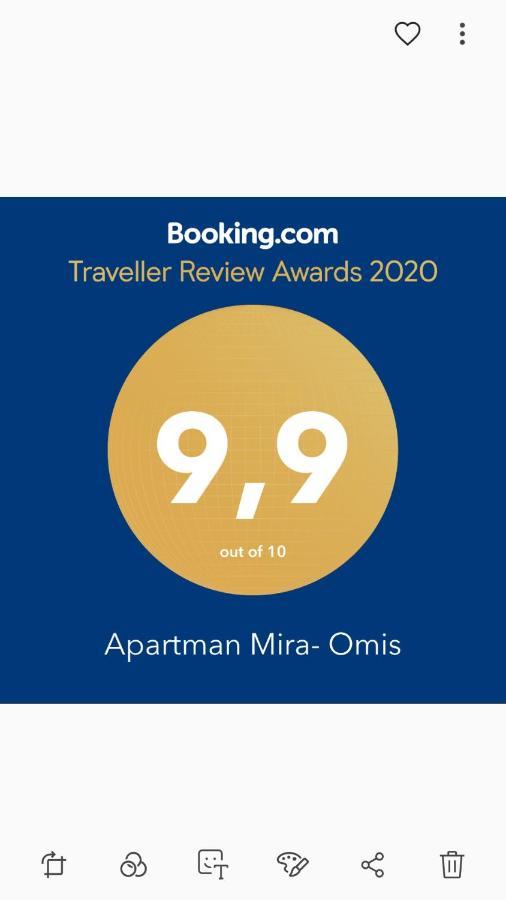 Apartman Mira- オミシュ エクステリア 写真